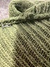 Unbranded 100% Polyester Green Cardigan Size L (estimated) - photo 7