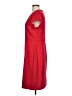 Covington Solid Red Casual Dress Size L - photo 5