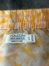 Volcom 100% Polyester Yellow Orange Casual Skirt Size L - photo 4