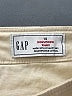 Gap Solid Ivory Khakis Size 16 - photo 7