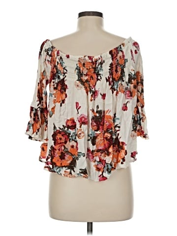 Altar'd State 3/4 Sleeve Blouse (view 2)