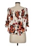 Altar'd State 100% Rayon Ivory 3/4 Sleeve Blouse Size M - photo 2