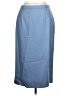 Pendleton Solid Blue Formal Skirt Size 12 - photo 1