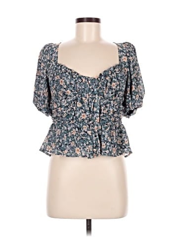 ASTR The Label Short Sleeve Blouse (view 1)