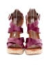 Schutz Color Block Purple Wedges Size 10 - photo 2