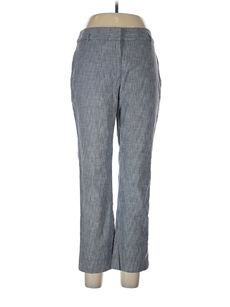 Pre-owned Nic + Zoe Dress Pants In Gray