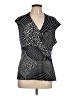 Jones Studio Polka Dots Black Sleeveless Blouse Size L - photo 1
