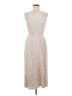 Gibson Look Metallic Tan Cocktail Dress Size M - photo 1