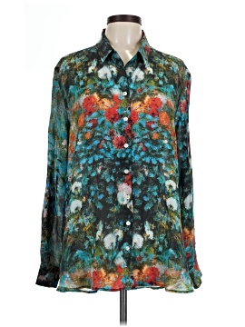 Cocoon House Long Sleeve Silk Top