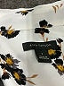 Ann Taylor 100% Polyester Animal Print Silver Long Sleeve Blouse Size S - photo 7