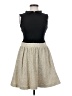 Zara Basic 100% Polyester Gold Cocktail Dress Size S - photo 1