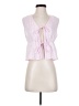 Shein 100% Polyester Pink Sleeveless Blouse Size XS - photo 1