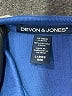 Devon & Jones 100% Cotton Blue Short Sleeve Polo Size M - photo 7