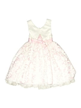 blue and lace dress Duntery V-neck Flowers Long Lace Dress, Candy-Pink main image 0