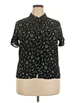 Assorted Brands Short Sleeve Blouse