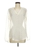 Maurices Ivory Long Sleeve Blouse Size M - photo 1