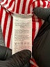Shein Stripes Red Long Sleeve Turtleneck Size 6 - photo 8