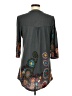 Reborn Gray 3/4 Sleeve Blouse Size M - photo 2