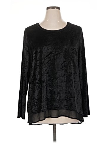 Great Northwest Indigo Long Sleeve Blouse (view 1)