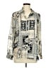Rose + Olive 100% Polyester Ivory Long Sleeve Blouse Size M - photo 1