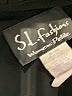 S.L. Fashions 100% Polyester Black Coat Size 16 - photo 6