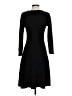 Neiman Marcus Solid Black Casual Dress Size S - photo 2