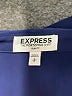 Express 100% Polyester Blue Long Sleeve Blouse Size S - photo 7
