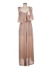 showpo 100% Polyester Tan Casual Dress Size 6 - photo 2