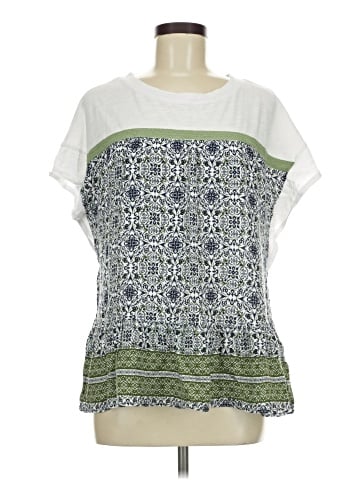 Cotton Bleu Short Sleeve Top (view 1)