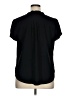 41Hawthorn 100% Polyester Black Short Sleeve Blouse Size XL - photo 2