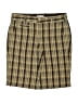 Vince. 100% Cotton Plaid Yellow Shorts Size 0 - photo 1