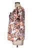 Joy Joy Orange Short Sleeve Blouse Size L - photo 5