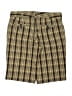 Vince. 100% Cotton Plaid Yellow Shorts Size 0 - photo 2