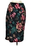Shein Floral Teal Casual Skirt Size 8 - 10 - photo 1
