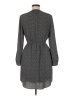 Apt. 9 100% Polyester Chevron-herringbone Gray Casual Dress Size 8 - photo 2