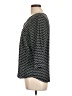 Christopher & Banks 100% Rayon Black 3/4 Sleeve Blouse Size L - photo 5