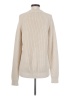 Assorted Brands 100% Cotton Solid Ivory Turtleneck Sweater Size S - photo 2