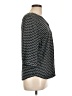 Christopher & Banks 100% Rayon Black 3/4 Sleeve Blouse Size L - photo 4