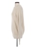Assorted Brands 100% Cotton Solid Ivory Turtleneck Sweater Size S - photo 5