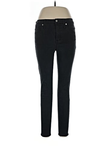 Madewell 9" Mid-Rise Skinny Jeans in Lunar Wash: TENCEL&trade; Denim Edition (view 1)