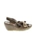 FLY London 100% Leather Tan Wedges Size EU 36 - photo 1