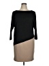 Muse Color Block Black Casual Dress Size 14 - photo 1