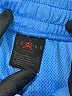 Air Jordan 100% Polyester Stars Blue Athletic Shorts Size 10 - 12 - photo 3