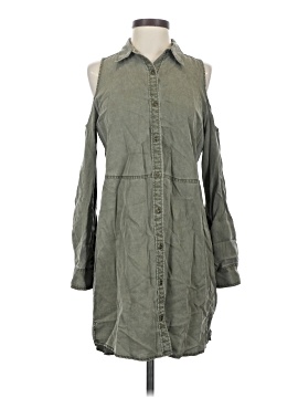 Express Sleeveless Button-Down Shirt (view 1)