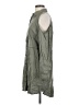 Express 100% Lyocell Green Sleeveless Button-Down Shirt Size S - photo 5