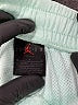 Air Jordan 100% Polyester Chevron-herringbone Green Athletic Shorts Size 10 - 12 - photo 3