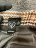 Windsor 100% Polyester Plaid Brown Skort Size L - photo 3