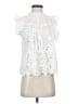 Assorted Brands 100% Cotton White Sleeveless Blouse Size S - photo 1