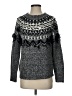 Vince Camuto Chevron-herringbone Gray Pullover Sweater Size XS - photo 1