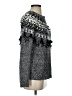 Vince Camuto Chevron-herringbone Gray Pullover Sweater Size XS - photo 4